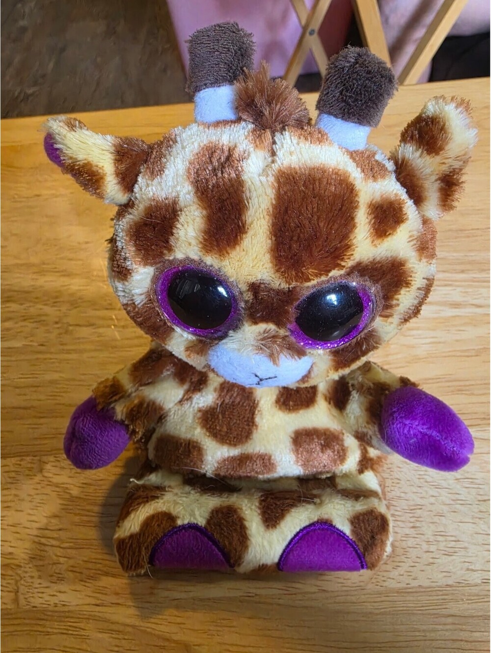 TY Beanie Boos Peek-A-Boo Jesse Giraffe Phone Holder Stuffed Animal